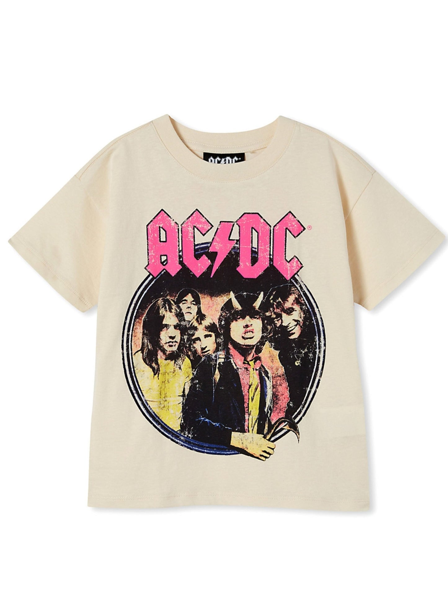 ACDC Highway to Hell Tour 1979 Retro Tee Vintage Style - Officially Licensed Kids T Shirt