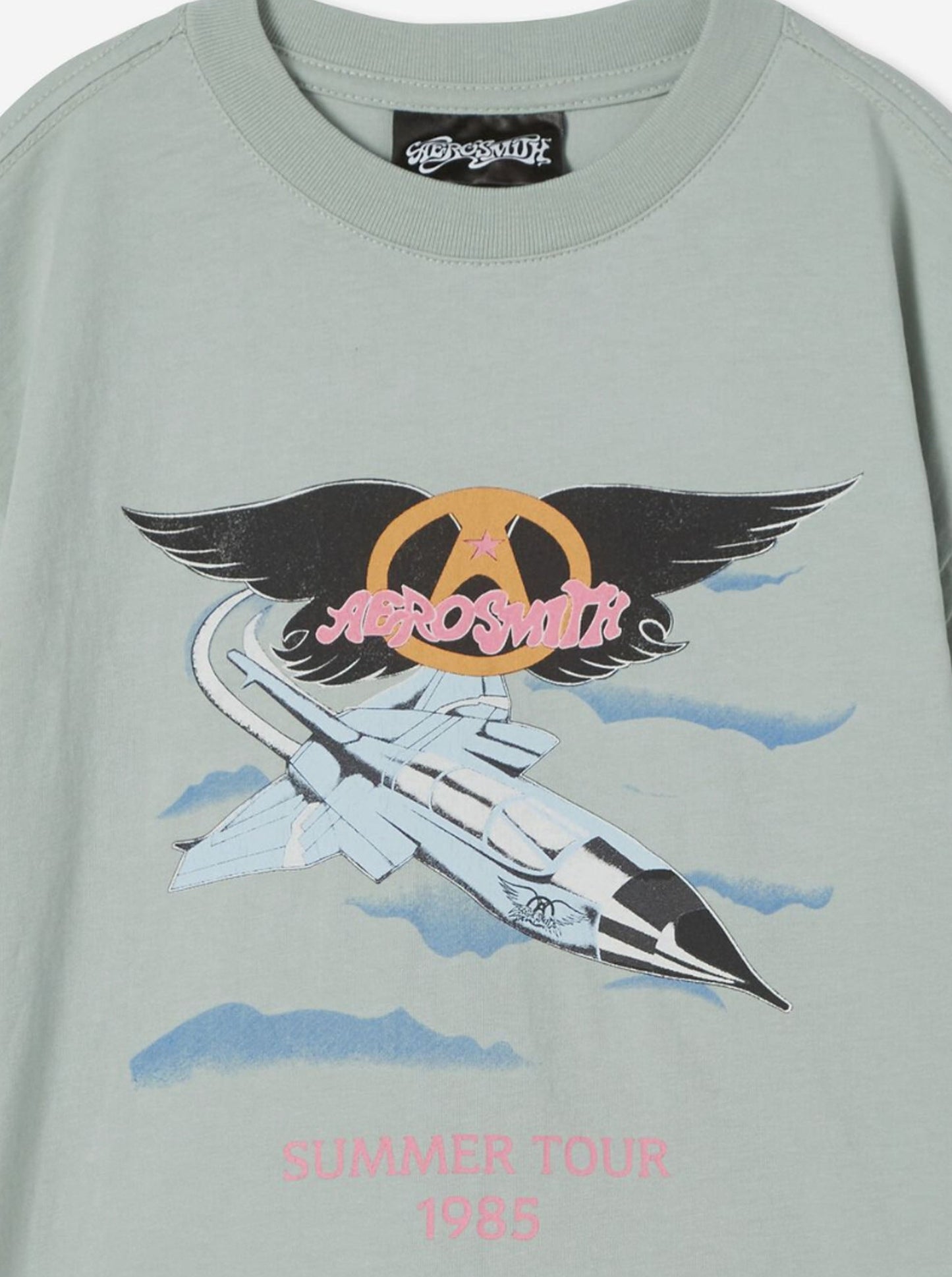 Aerosmith Summer tour 1985 Retro Tee Vintage Style - Officially Licensed Kids T Shirt