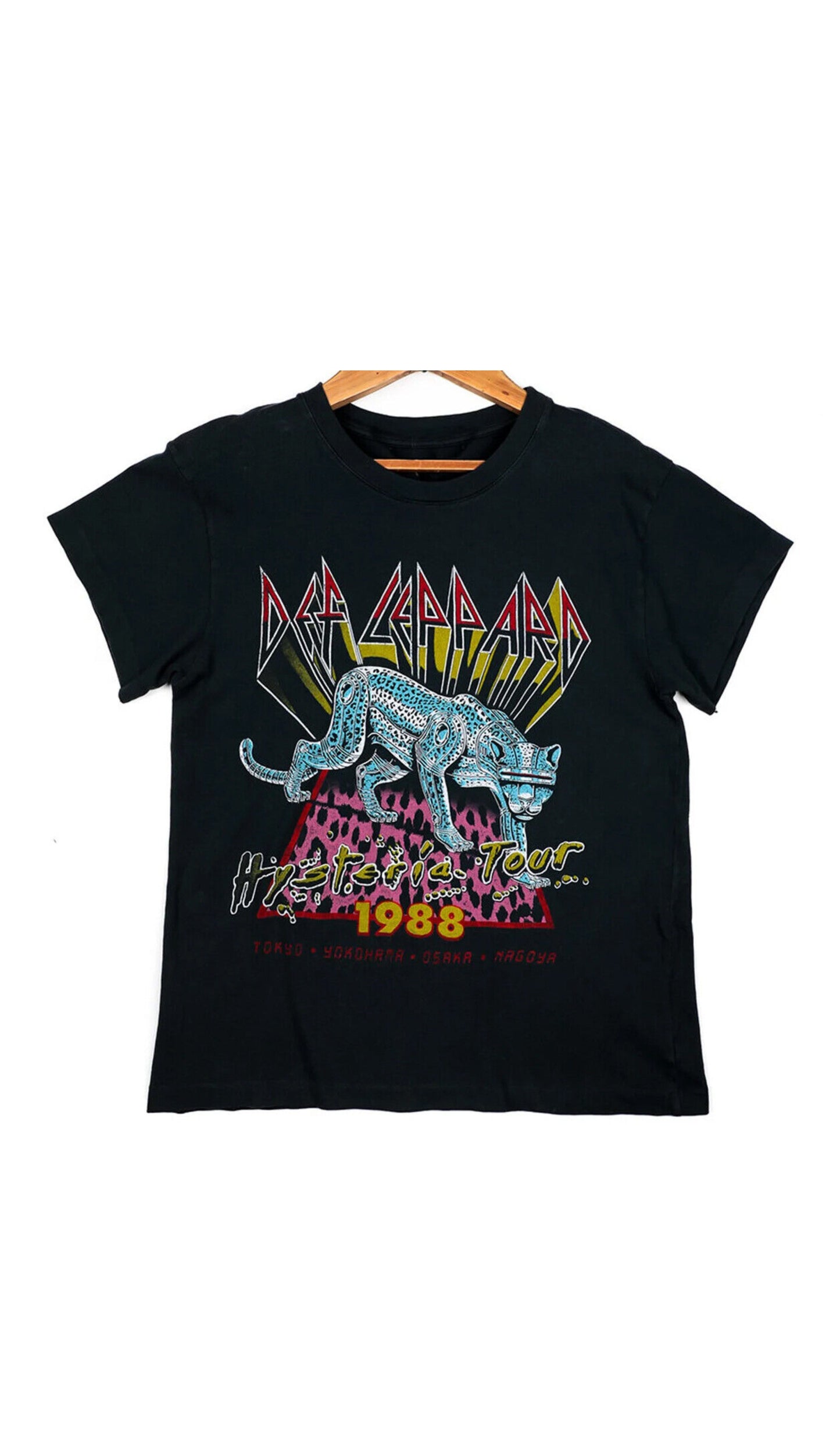 Def Leppard Japan ’88 Tour Tee Vintage Style - Officially Licensed Kids T Shirt