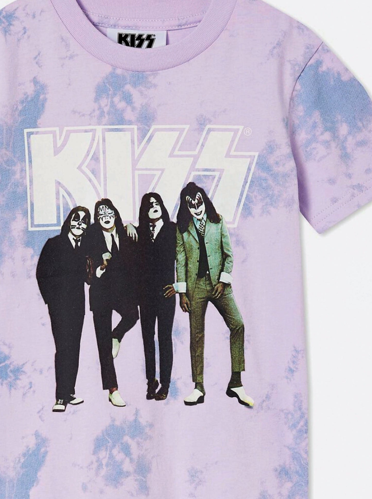 KISS Logo & Band Official Vintage style Rock Kids T Shirt - Officially Licensed Tee