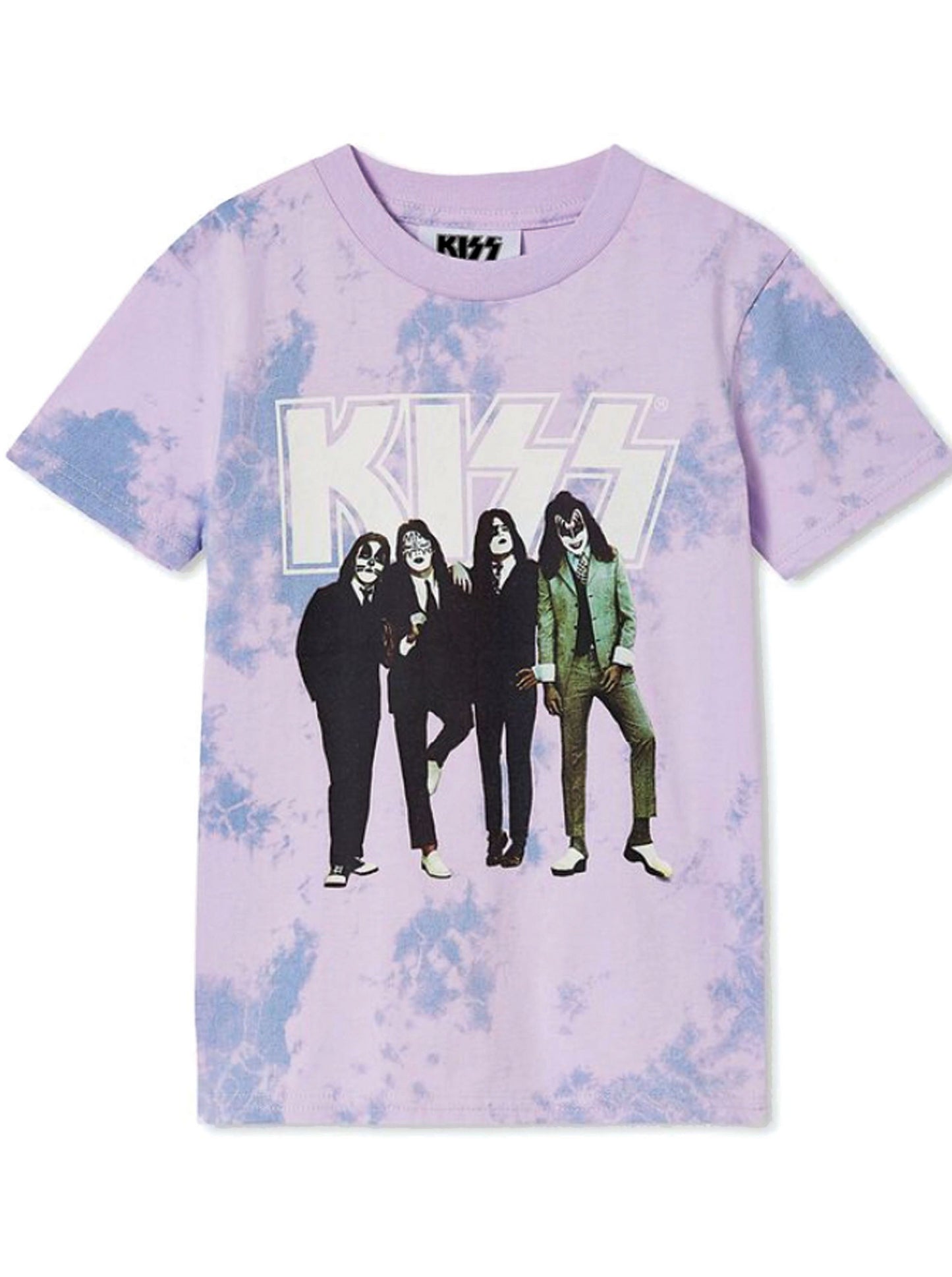 KISS Logo & Band Official Vintage style Rock Kids T Shirt - Officially Licensed Tee