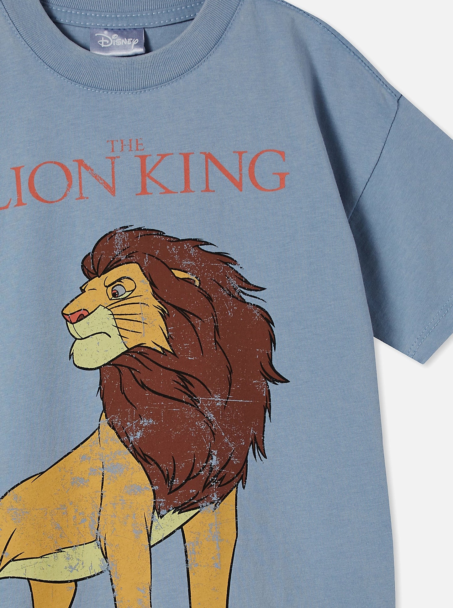 The Lion King Dusty Blue Tee - Officially Licensed Kids T Shirt