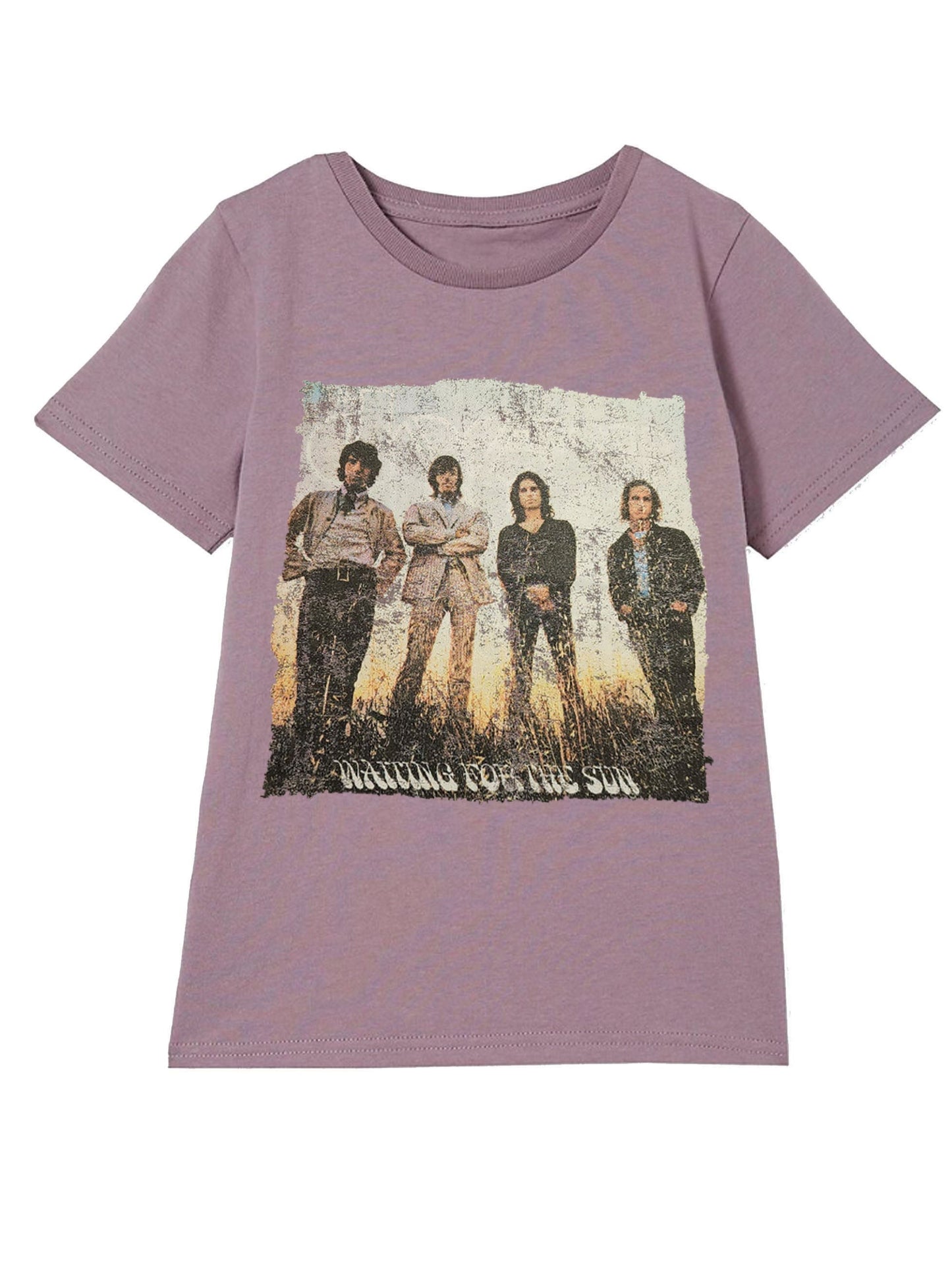 The Doors Waiting for the Sun Vintage Style Tee Officially Licensed Tee - T Shirt Kids