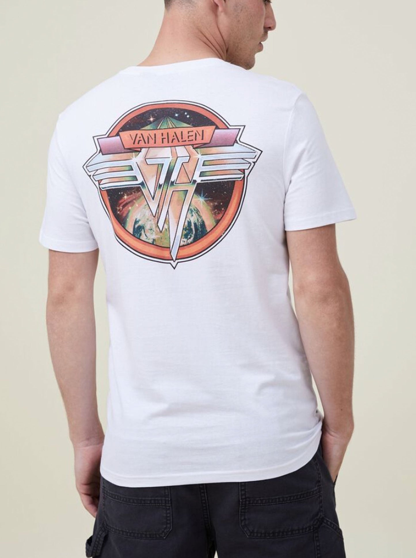 Van Halen Retro Tee Vintage Style - Officially Licensed Adult T Shirt