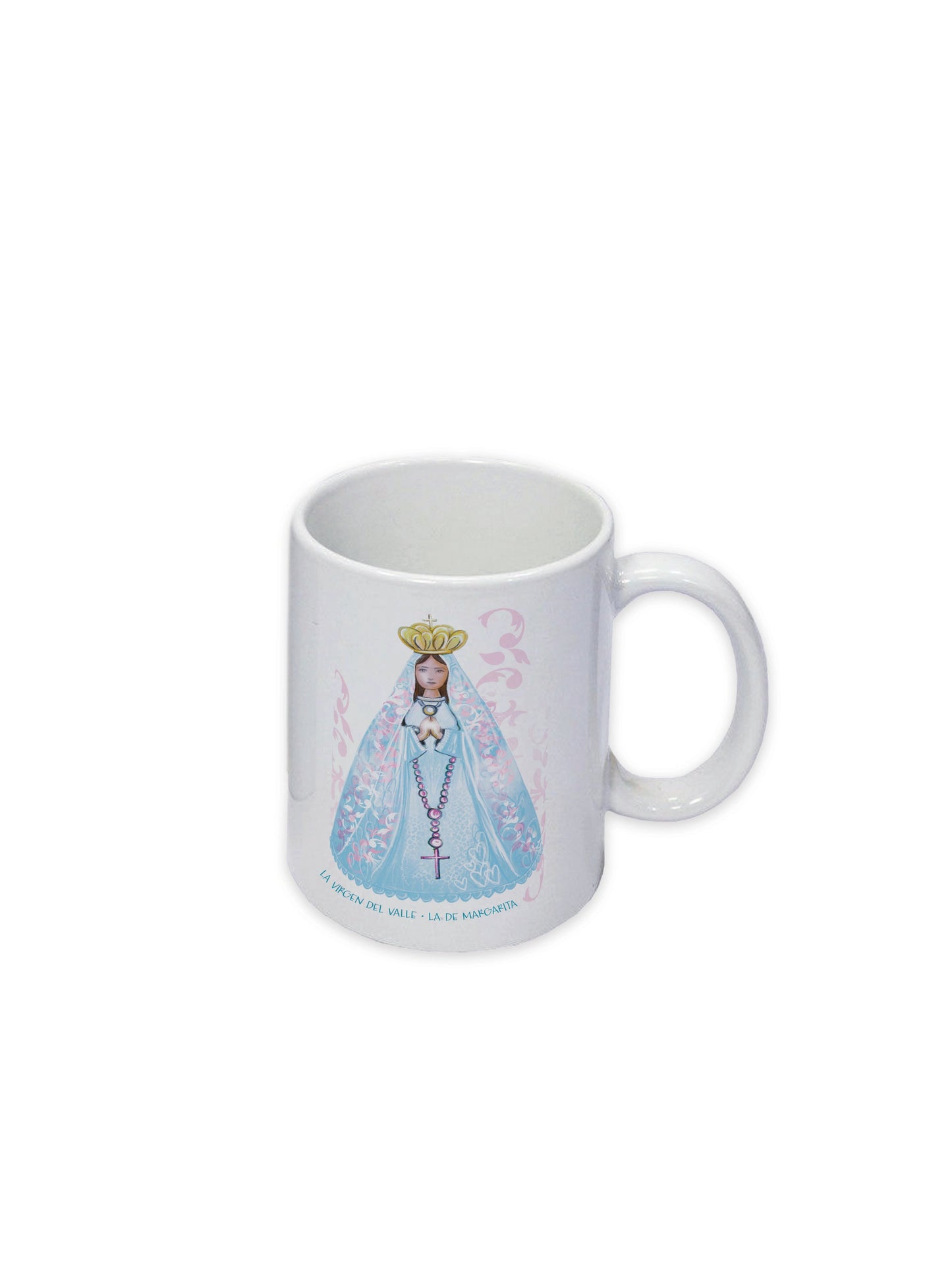 Taza de Ceramica con la Virgen del Valle - 11oz